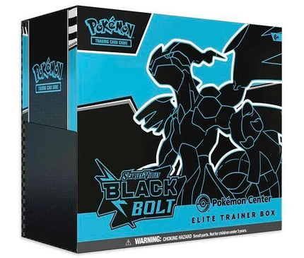 Black Bolt Pokemon Center Elite Trainer Box