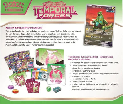 Pokemon SV05 - Temporal Forces Elite Trainer Box