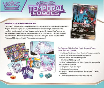 Pokemon SV05 - Temporal Forces Elite Trainer Box