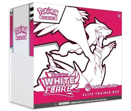 White Flare Pokemon Center Elite Trainer Box