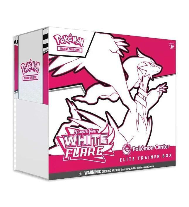 White Flare Pokemon Center Elite Trainer Box
